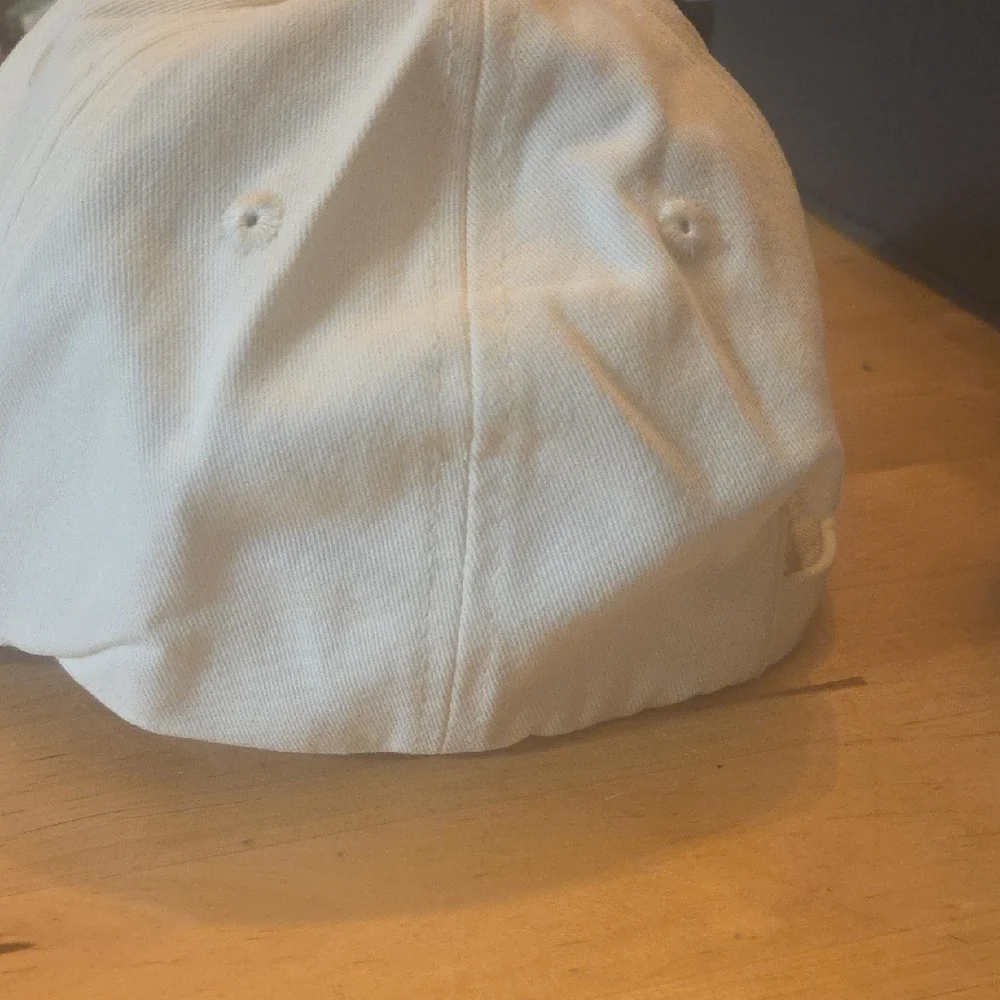 Ralph Lauren Beige Cap with Blue Emblem - Picture 3 of 5
